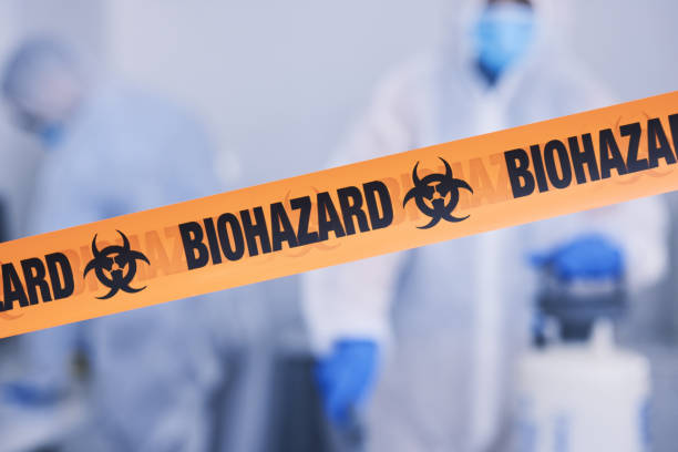 Professional Biohazard technician working in Yelm, WA